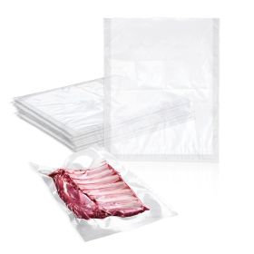 Pack of 500 Laminated Vacuum Pouches; Clear 16 x 22. Poly-Nylon Vacuum Food Bags 16x22. Thickness 3 mil Thick. Plastic Bags for Packing and Storing. P