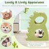 2-Tier Modern Cat Tree for Indoor Cats with Rotatable Sisal Scratching Ball