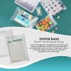 Pack of 1000 Clear Zipper Bags 9 x 12. Seal Top Polyethylene Bags 9x12. Thickness 1.25 mil. Plastic Poly Bags for Packing and Storing. Ideal for Indus